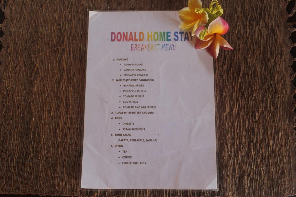 Donald Home Stay Ubud Dış mekan fotoğraf